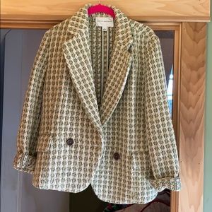 BANANA REPUBLIC tweed jacket Size L